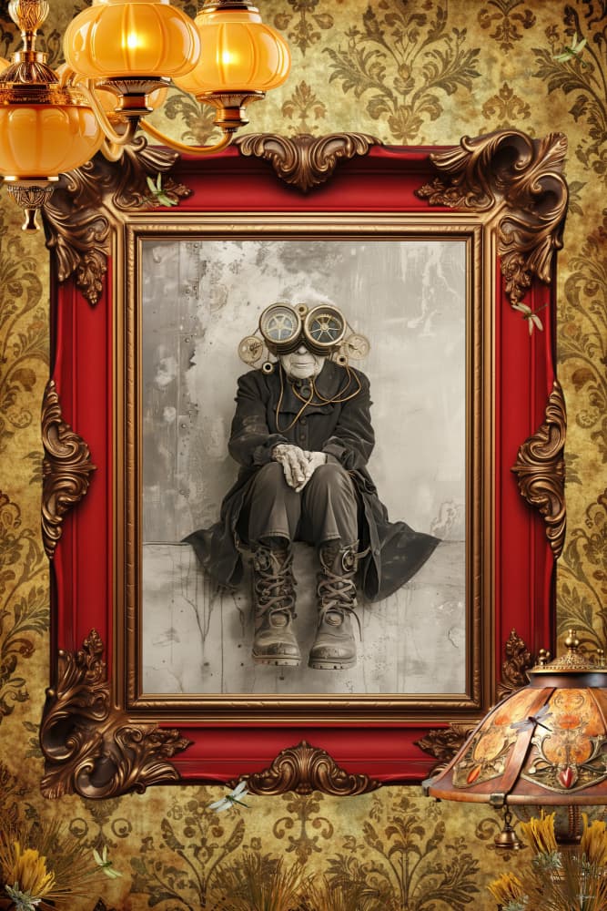 Madame Philomena #5 by Sue Skellern — canvas wall art