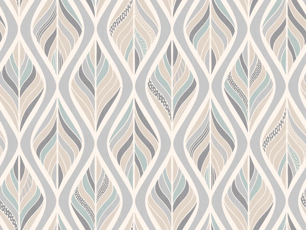 Flowing Leaf Pattern by Alexandra Weise — canvas wall art