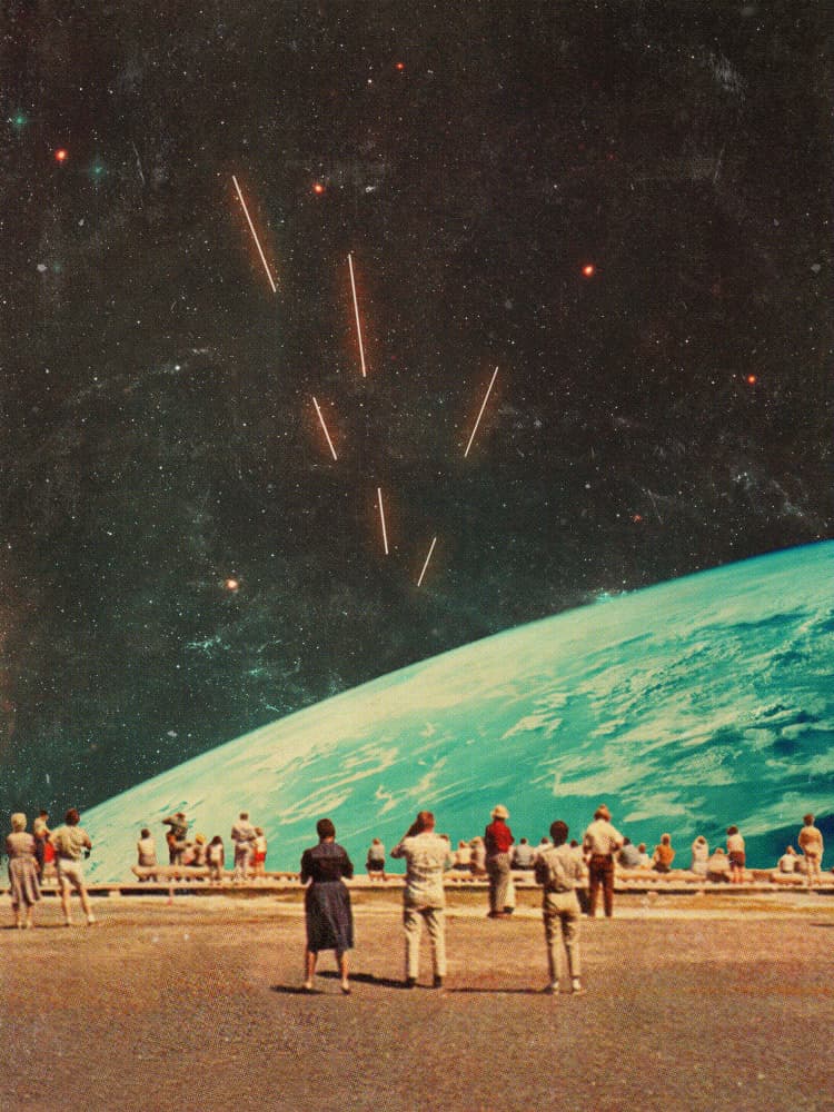 The Others by Frank Moth — canvas wall art