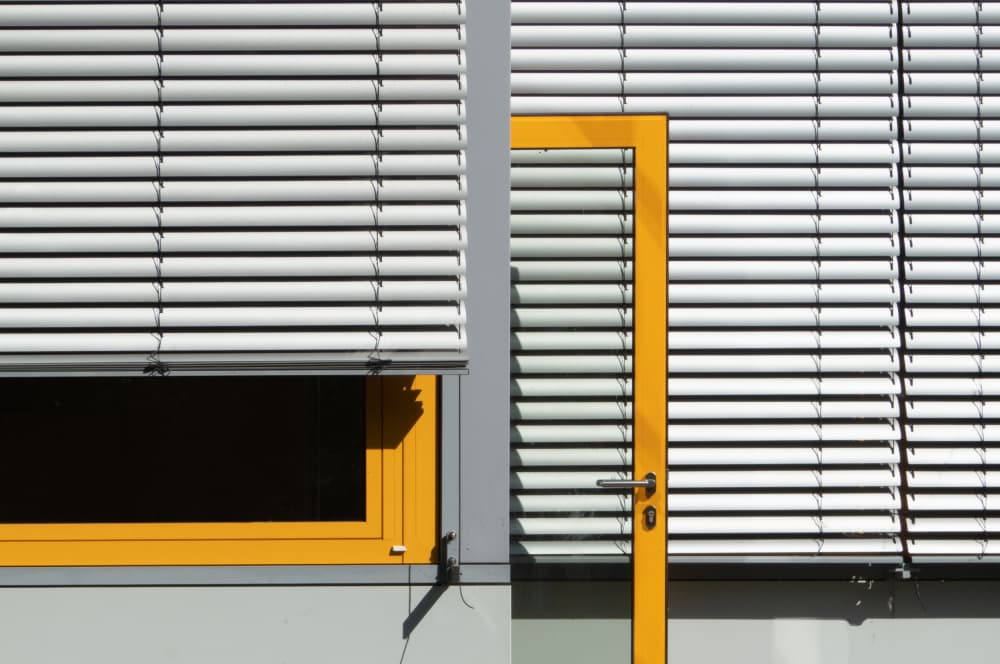 Yellow Door and Window by Stephan Rückert — canvas wall art
