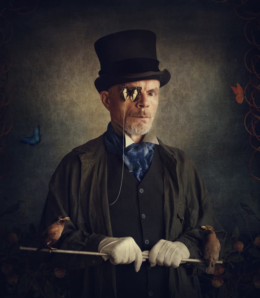 Gentleman of Curious Nature by Svetlana Melik-Nubarova — canvas wall art