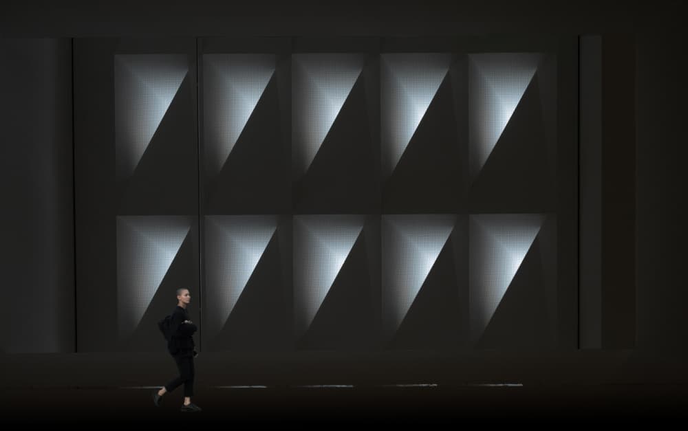 Urban Figure Geometry by Maurits De Groen — canvas wall art