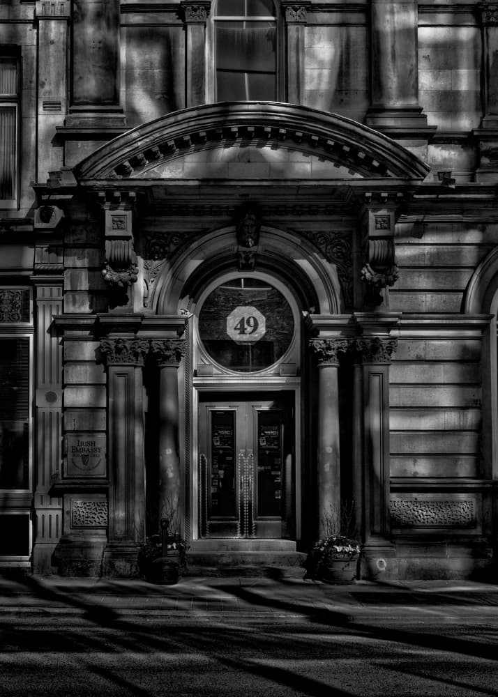 Ornate Building Number 49 by The Learning Curve Photography — canvas wall art