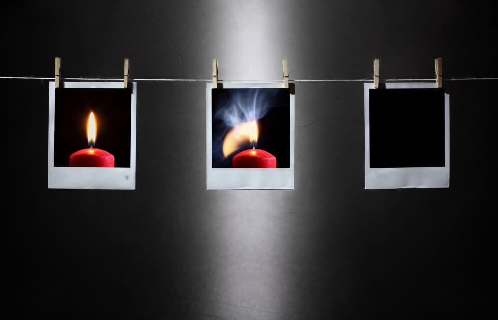 Fading Flame Photos by Victoria Glinka — canvas wall art