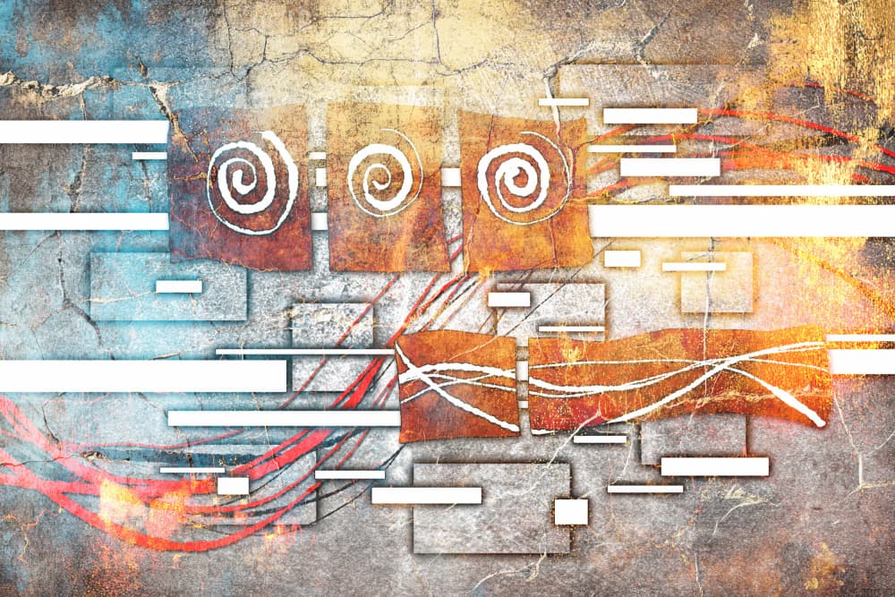 Spirals Of Light by Rafal Kulik — canvas wall art