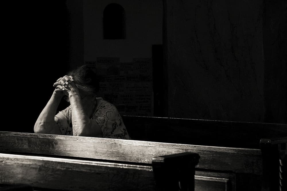 Silent Faith Moment by Nicoleta Gabor — canvas wall art