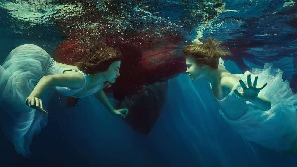 Ethereal Water Dance by Dmitry Frizel — canvas wall art