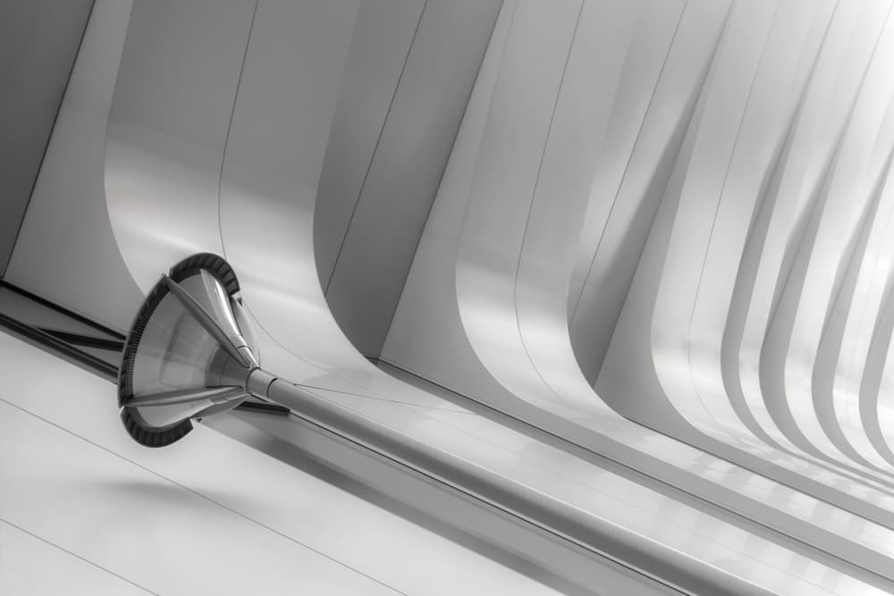 Modern Architectural Curves by Gilbert Claes — canvas wall art