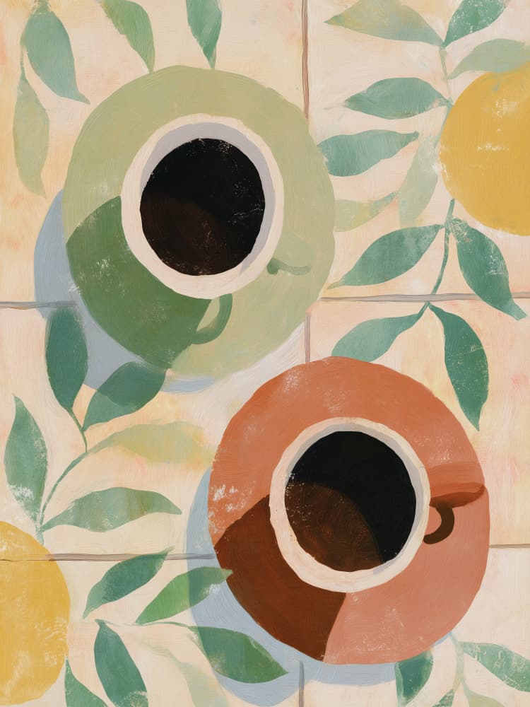 Coffietimeno05 by Treechild — canvas wall art