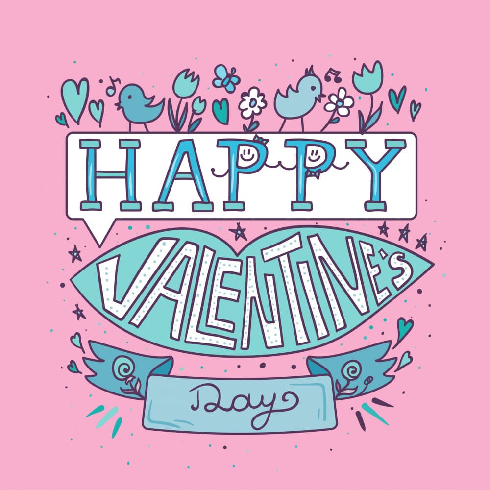 Happy Valentine's Day by Marika Barsrsind β canvas wall art