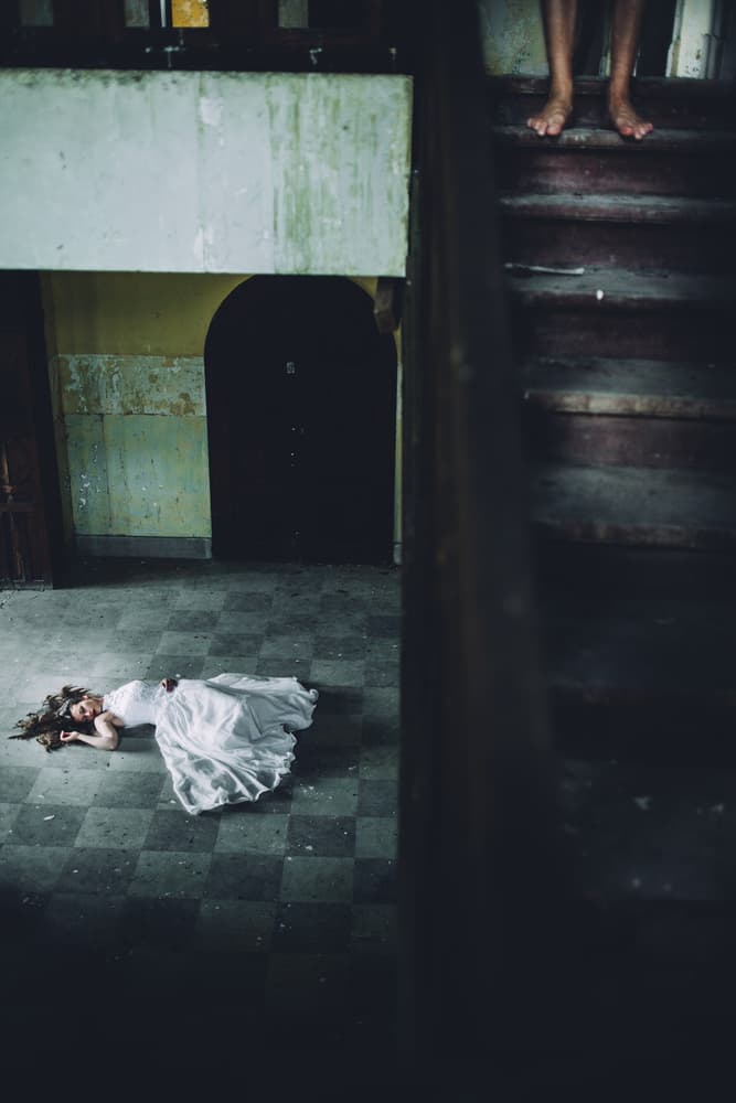 Fallen Woman Mystery by Koki Jovanovic — canvas wall art