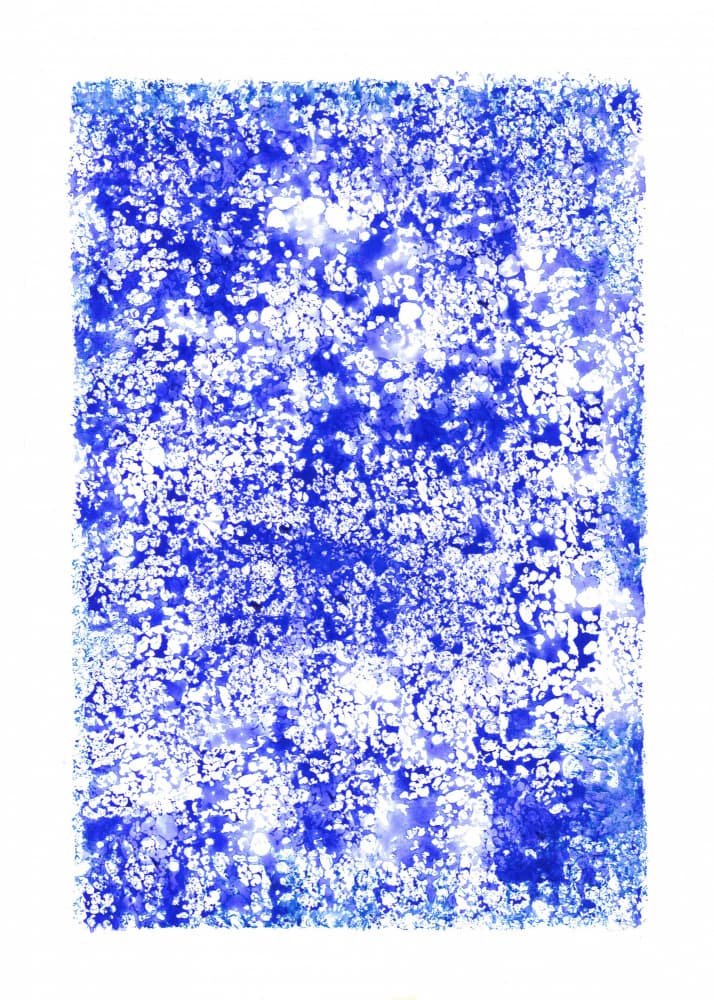 Blue and White by Isabelle Brent — canvas wall art
