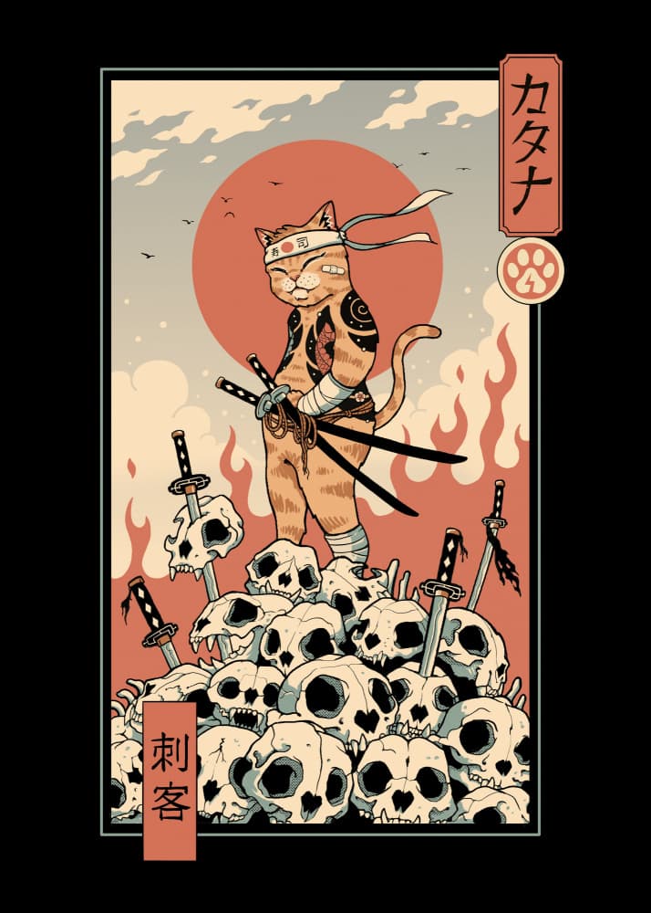 Catana Assassin by Vincent Trinidad — canvas wall art
