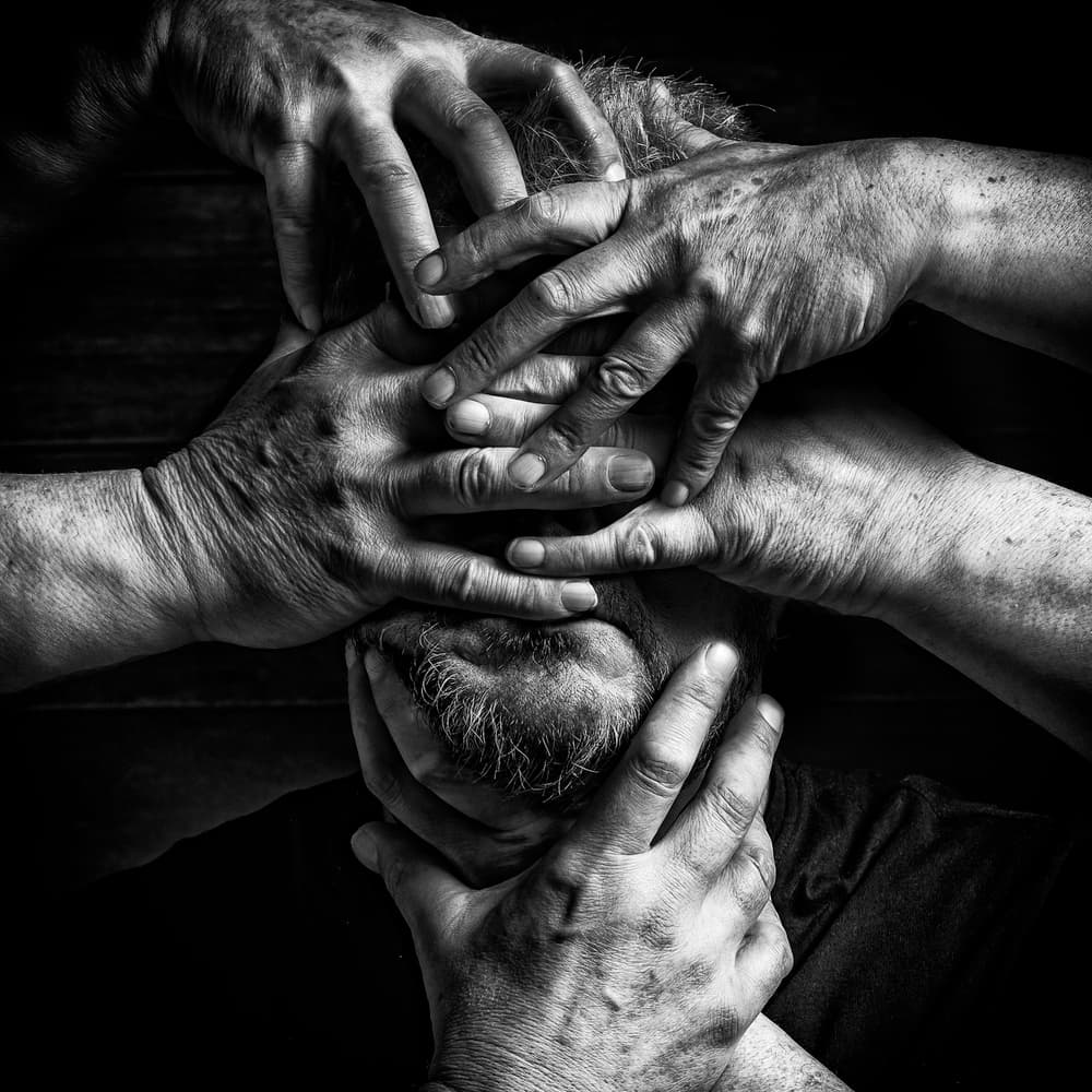 Silent Struggle by Stefan Eisele — canvas wall art