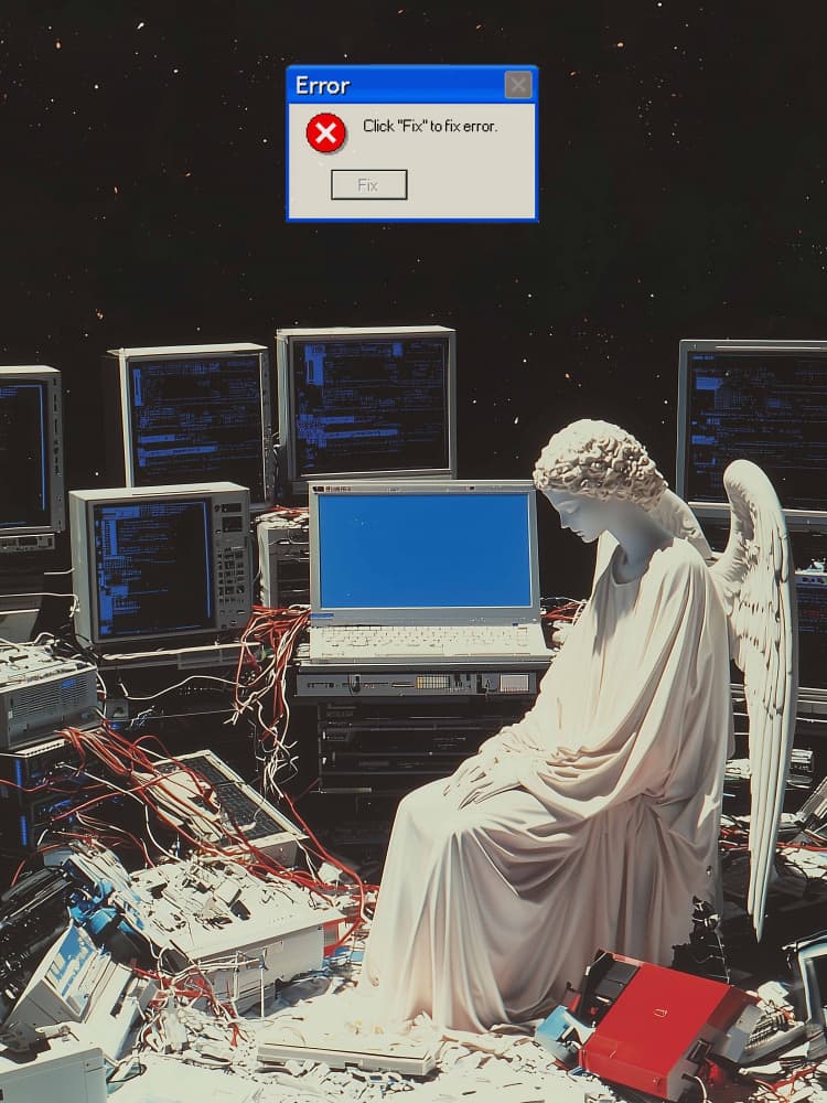 System Error by Dikhotomy — canvas wall art