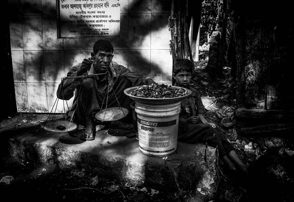 Street Vendor Life by Joxe Inazio Kuesta Garmendia — canvas wall art