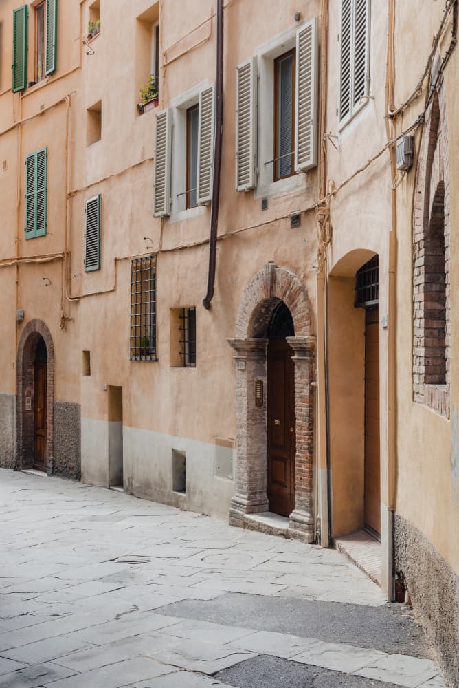 Charming Stone Alley by Photolovers — canvas wall art