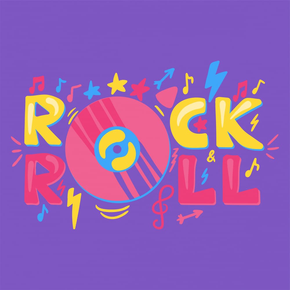 Rock And Roll Energy by Marika Barsrsind β canvas wall art