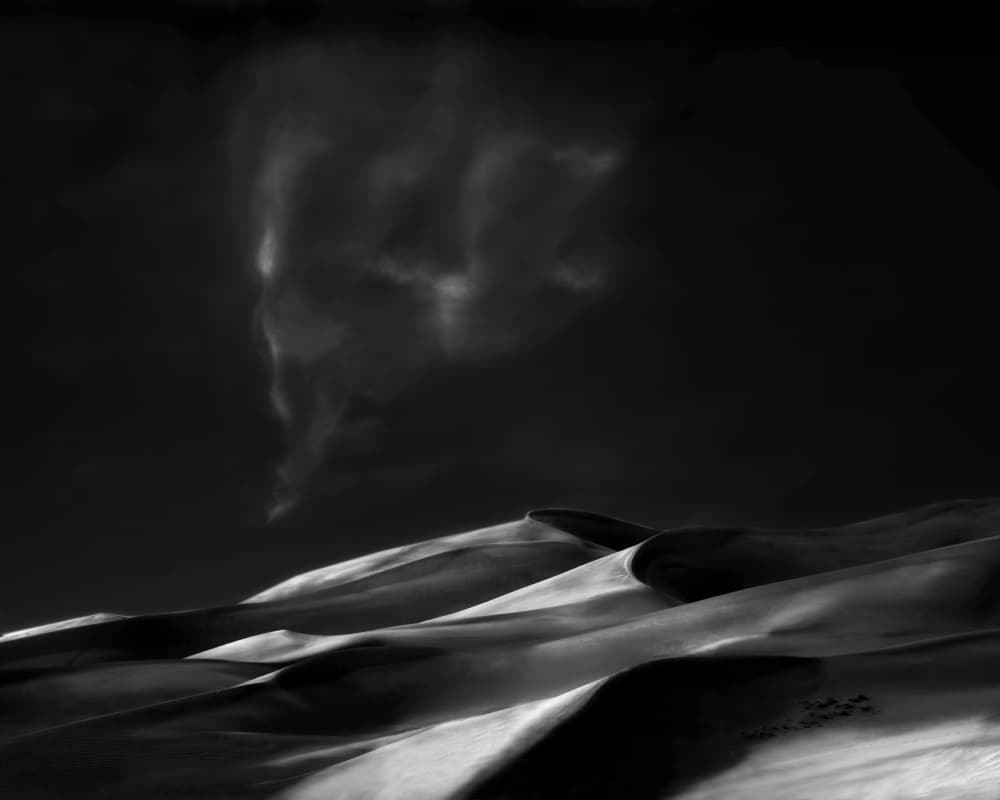 Twilight Desert Drama by Yvette Depaepe — canvas wall art