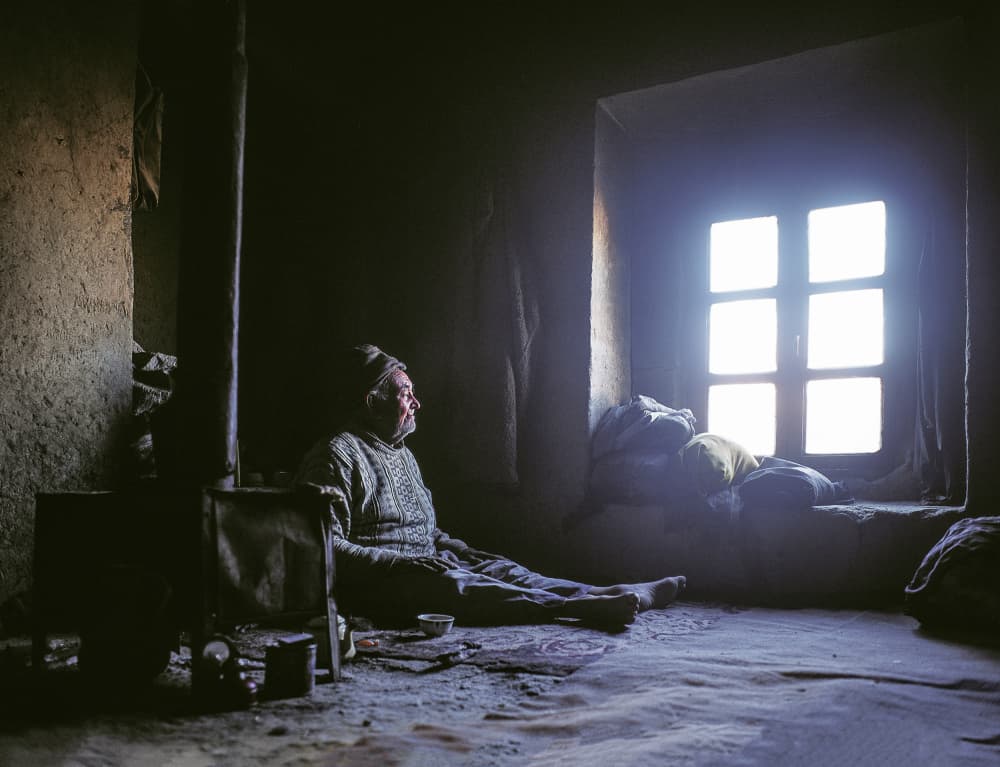 Man By Window Light by Abbas Arabzadeh — canvas wall art