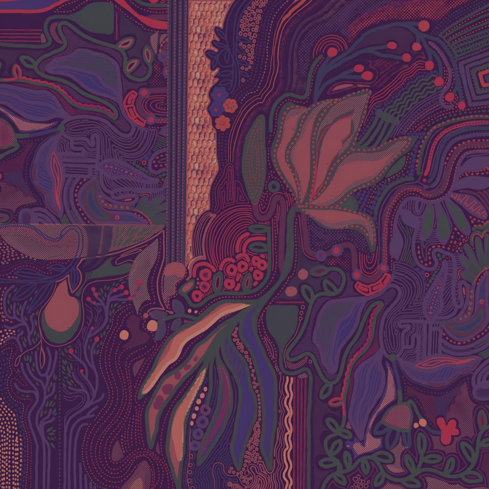Intricate Botanical Dream by Josie George — canvas wall art