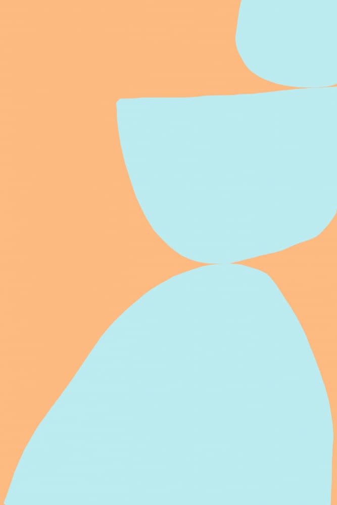 Soft Abstract Balance by Treechild — canvas wall art
