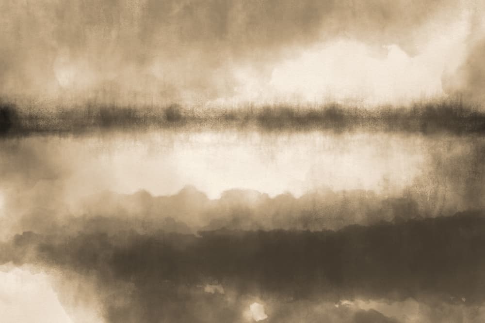Misty Sepia Horizon by Dina Dankers — canvas wall art