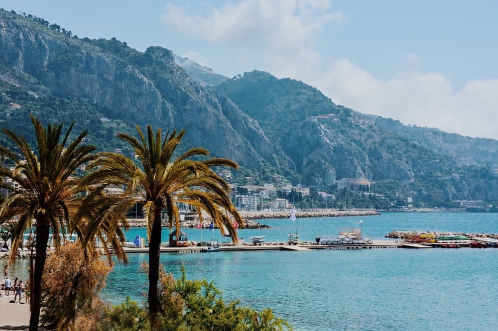 Mediterranean Sea View by Del Mundo Imagery — canvas wall art