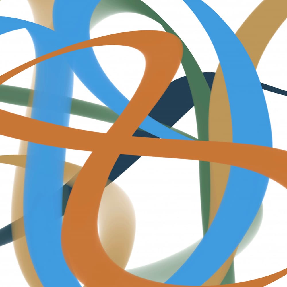 Fluid Abstract Curves by Cesare Bellassai Art — canvas wall art