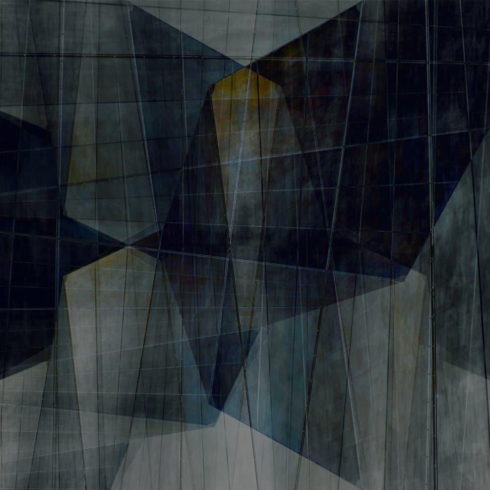 Modern Urban Geometry by Lotte Grønkjær — canvas wall art