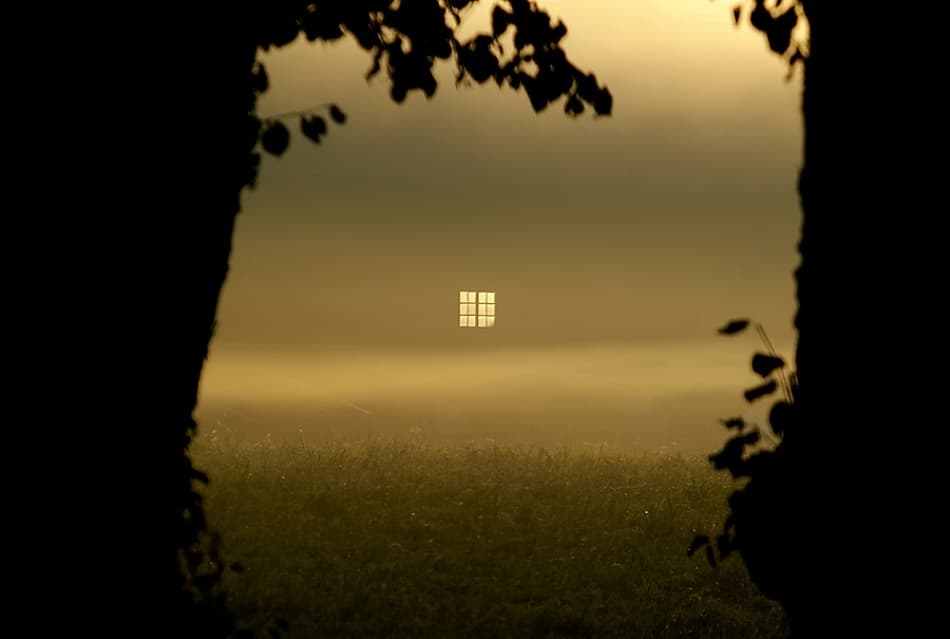 Misty Window Glow by Allan Wallberg — canvas wall art