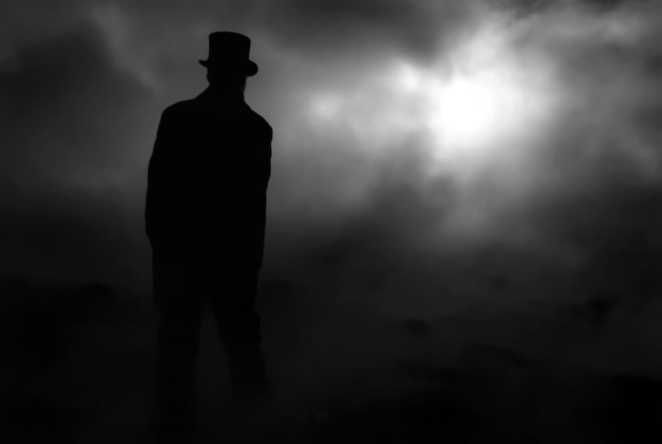 Mysterious Man In Fog by Bragi Ingibergsson - BRIN — canvas wall art