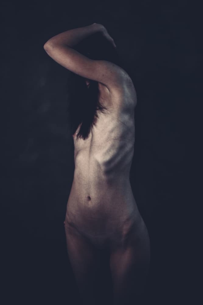 Expressive Shadowed Figure by Koki Jovanovic — canvas wall art