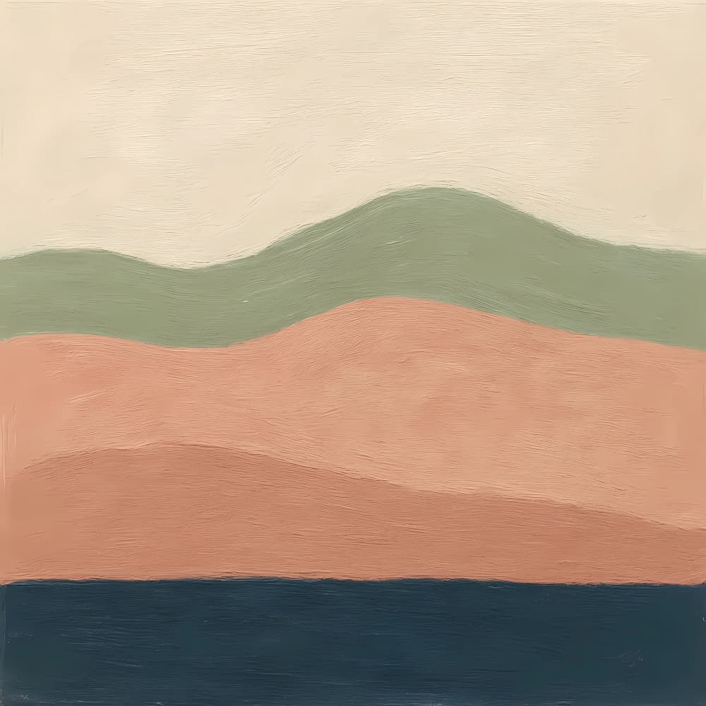Modern Landscape No 1 by THE MIUUS STUDIO — canvas wall art