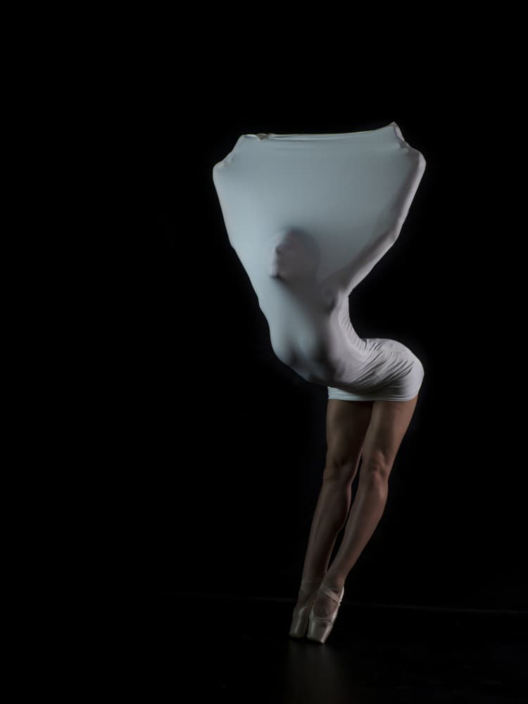 Enveloped Ballet Dancer by Svetlana Kirzh — canvas wall art