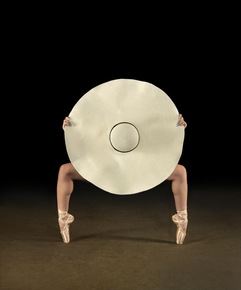 Ballet Dancer Hat by Pauline Pentony MA ARPS DPAGB — canvas wall art