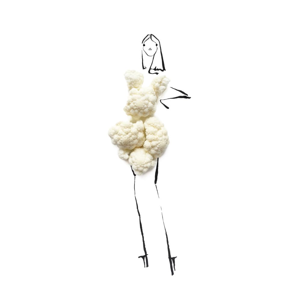 Creative Food Fashion by Gretchen Roehrs — canvas wall art