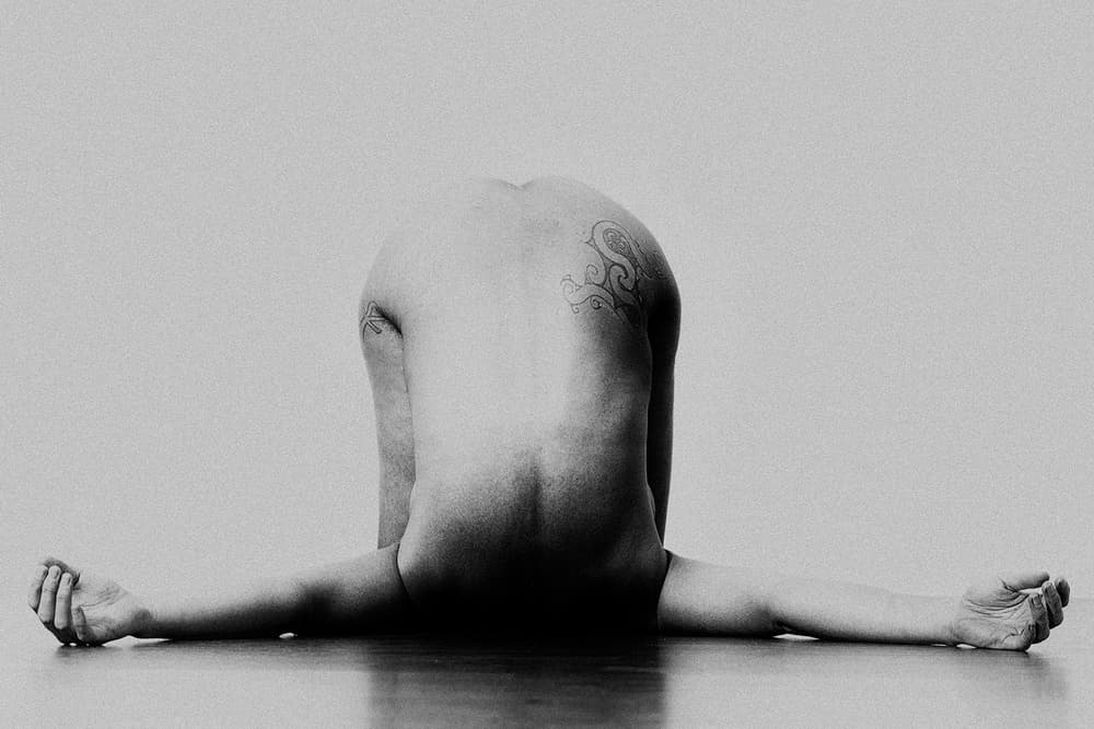 Artistic Nude Stretch by Ton Dirven — canvas wall art