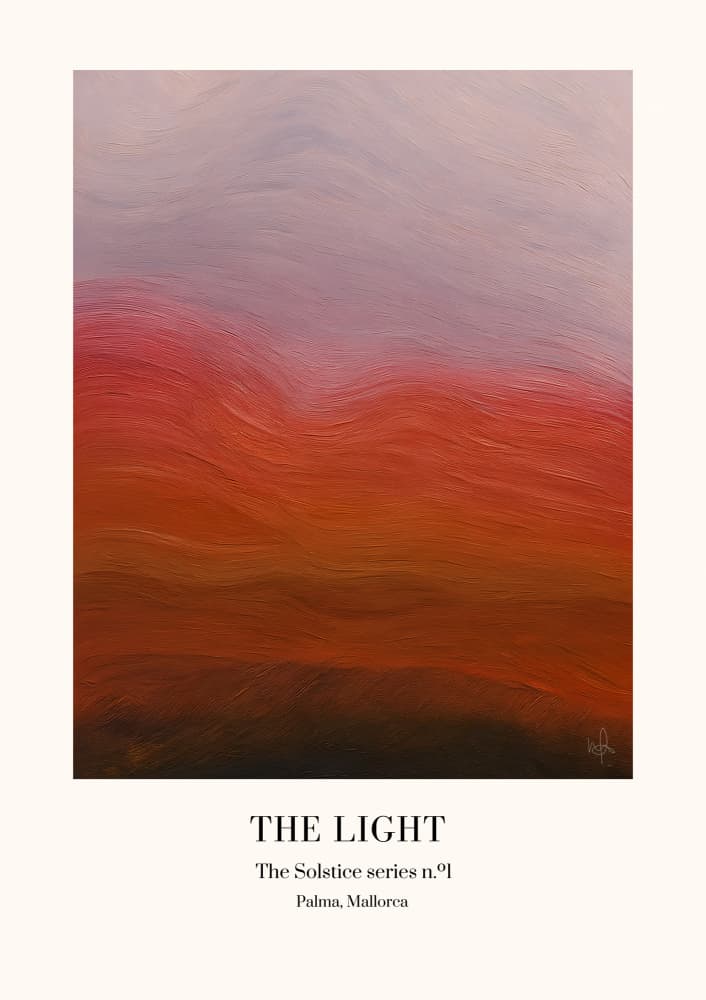 Serene Sunset Glow by Merel Takken — canvas wall art