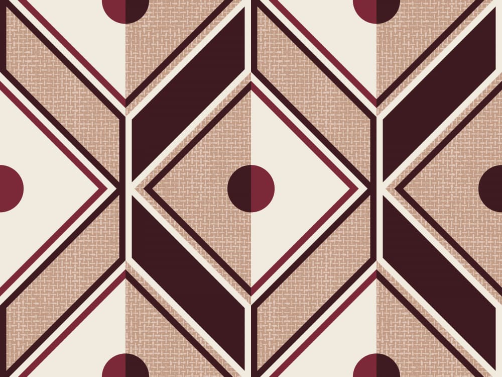 Sophisticated Geometric Pattern by Alexandra Weise — canvas wall art