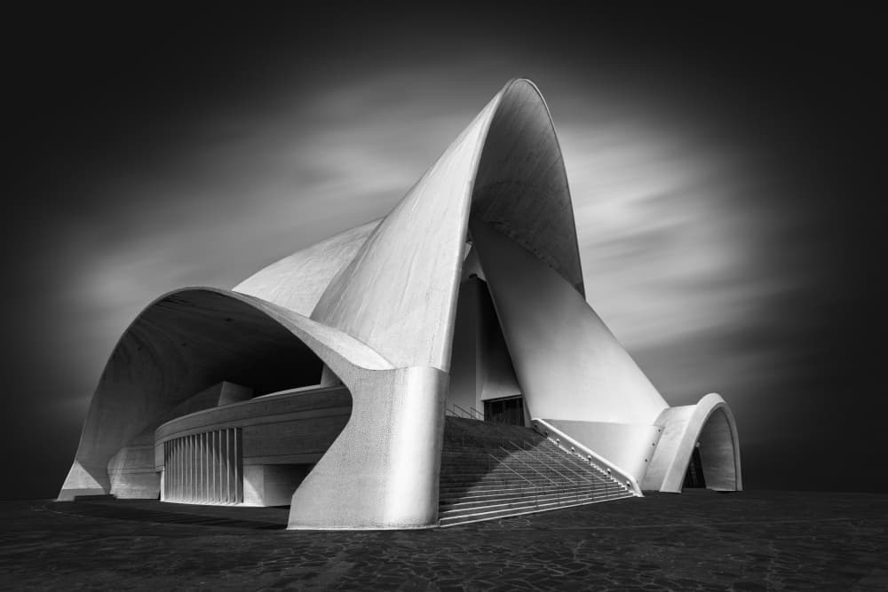 Elegant Modern Architecture by Antoni Figueras — canvas wall art