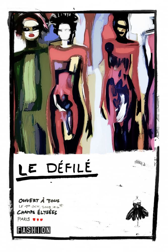 Artistic Fashion Défilé by Stefan Bammert — canvas wall art