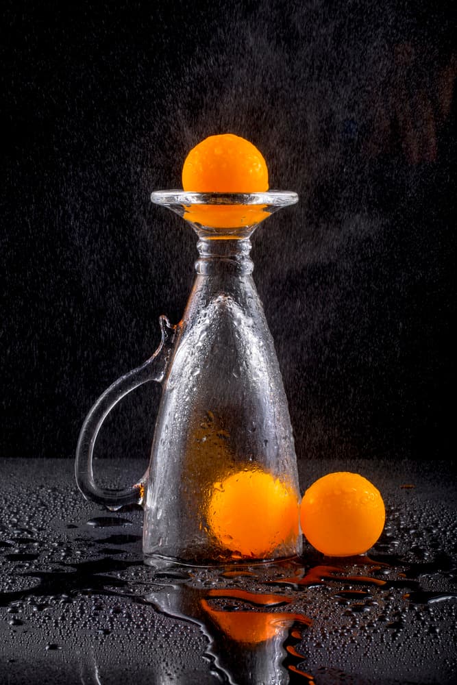 Fresh Orange Splash by Brig Barkow — canvas wall art
