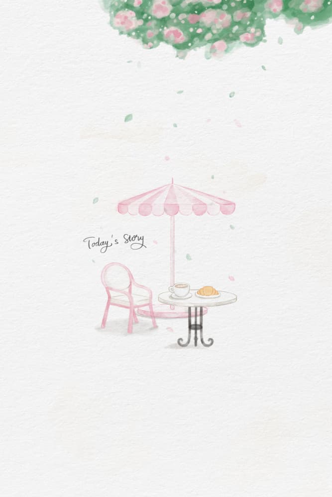 Charming Cafe Story by Xuan Thai — canvas wall art