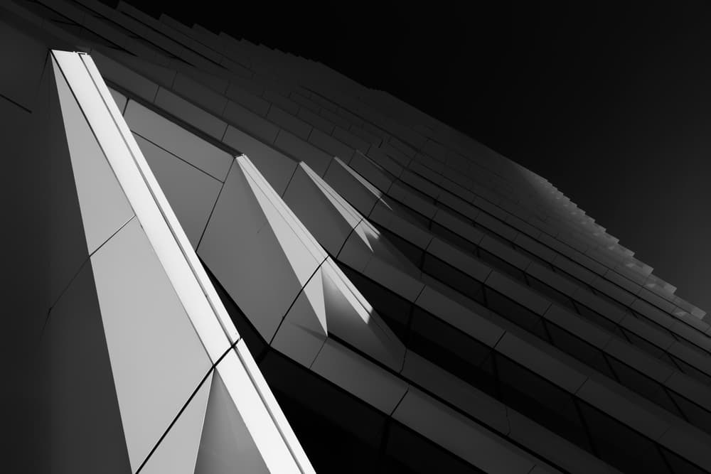 Sharp Urban Geometry by Jeroen van de Wiel — canvas wall art