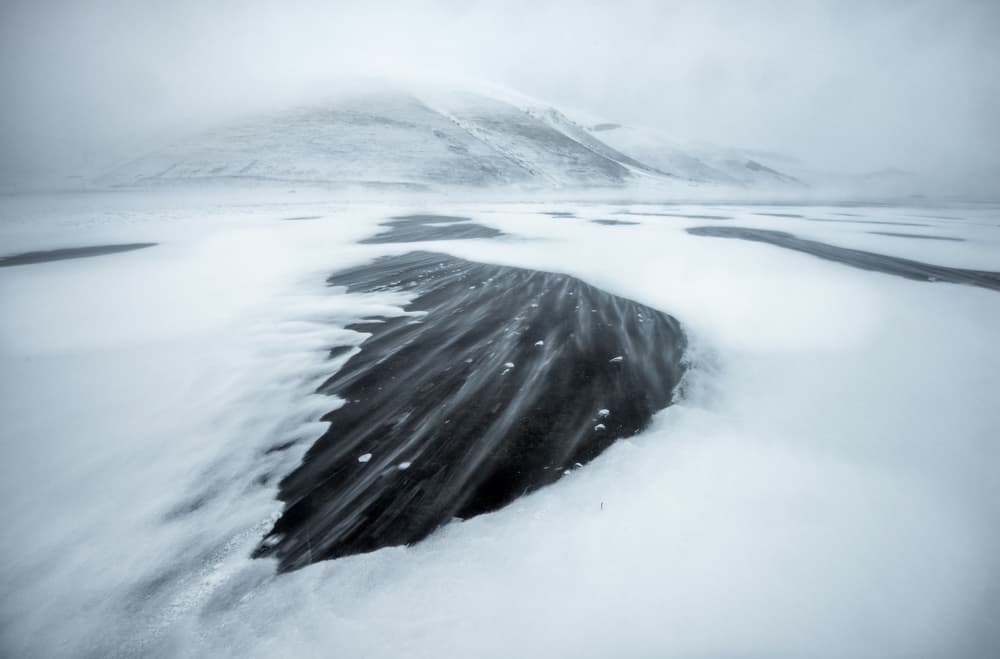 Frozen Winter Landscape by Riccardo Lucidi — canvas wall art