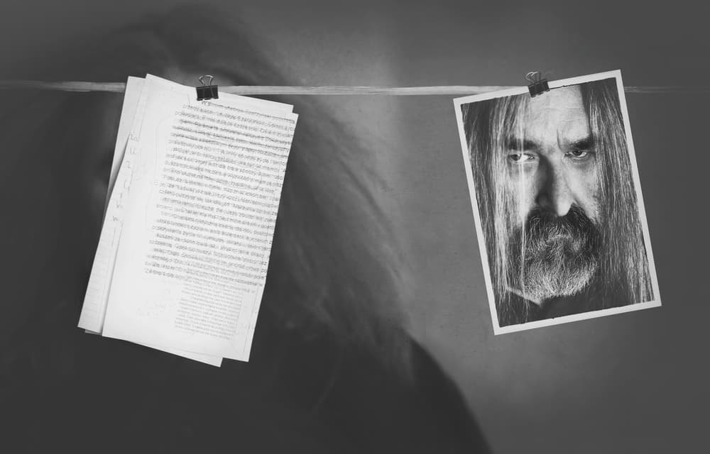 Mysterious Portrait And Papers by Anna Niemiec — canvas wall art