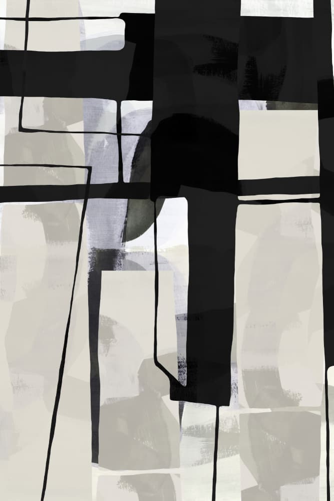 Modern Geometric Forms by cartissi — canvas wall art