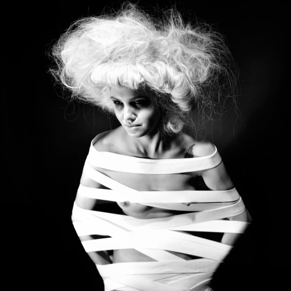 Ethereal Wrapped Woman by Alexandra Fira — canvas wall art