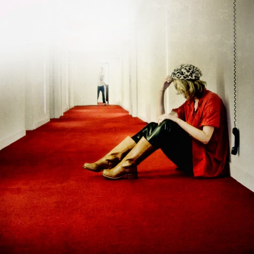 Hallway Solitude by ambra — canvas wall art